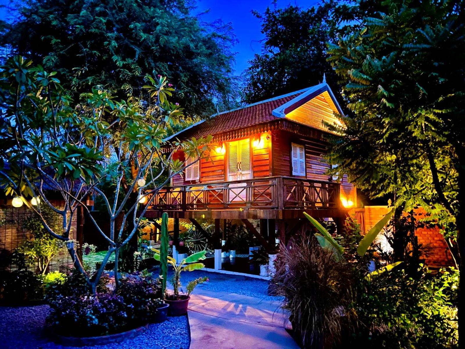The Little Vegan Homestay Phumi Banteay Srei Extérieur photo